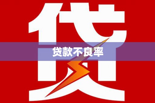 沽源贷款不良率