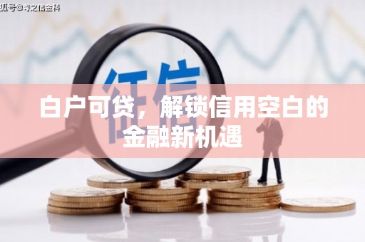 沽源白户可贷，解锁信用空白的金融新机遇