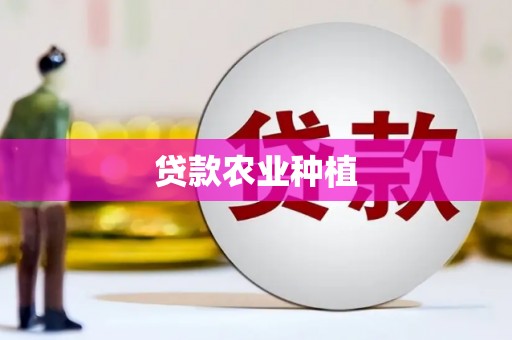 沽源贷款农业种植