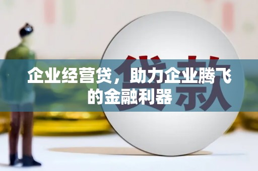 沽源企业经营贷，助力企业腾飞的金融利器