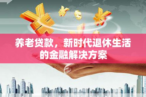 沽源养老贷款，新时代退休生活的金融解决方案