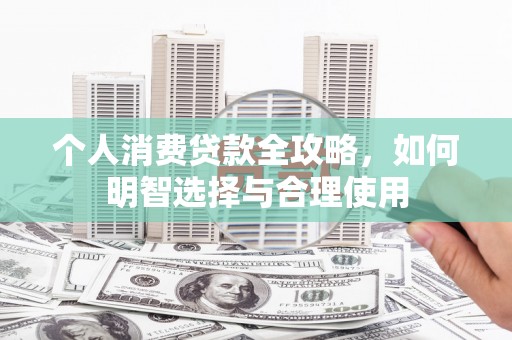 沽源个人消费贷款全攻略，如何明智选择与合理使用